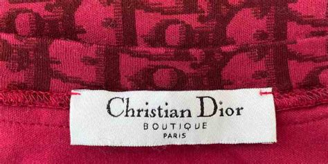 christian dior label|authentic christian dior tops.